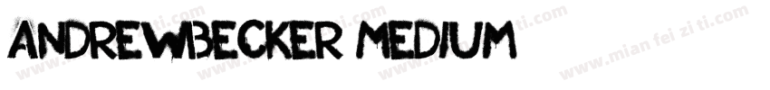 AndrewBecker Medium字体转换